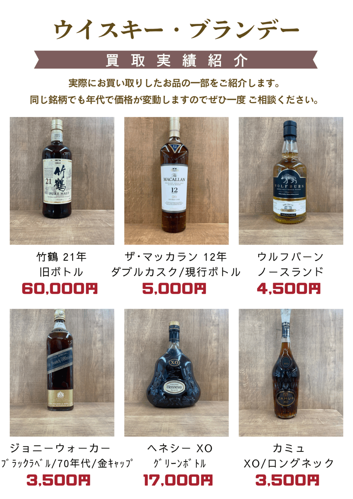 ウイスキー・ブランデーを売るなら今｜高騰相場で買取強化中