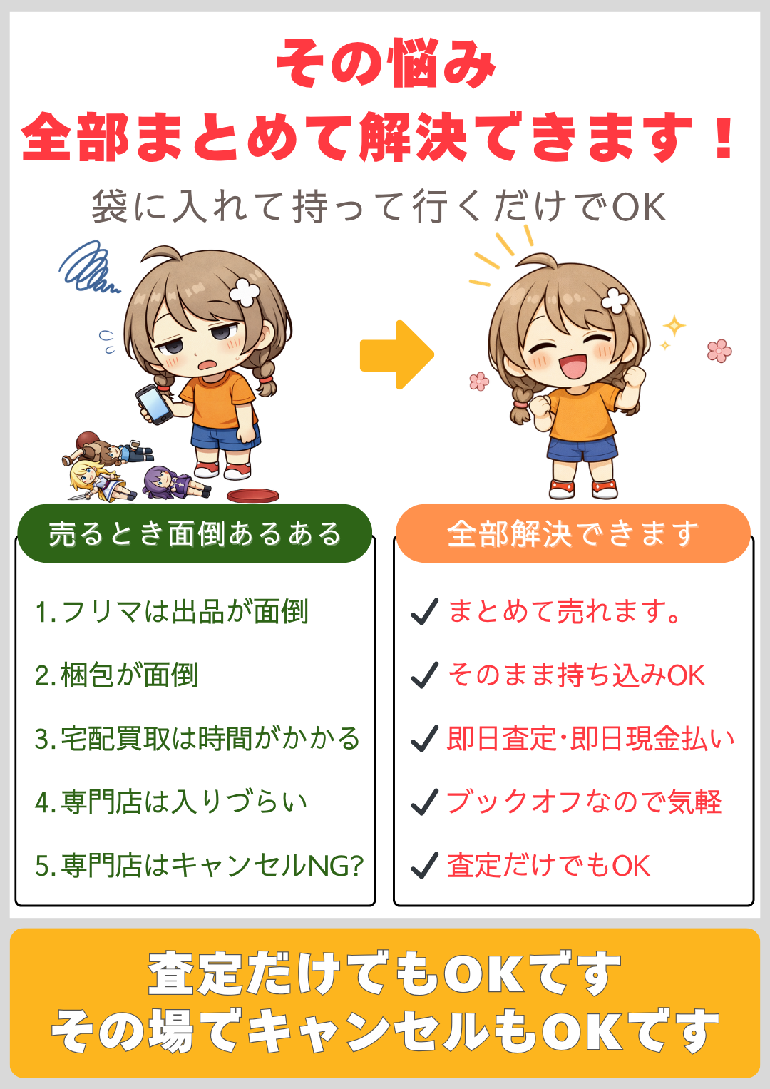 グッズ整理の悩みはまとめて解決できます